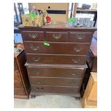CONTINENTAL CHEST ON CHEST UPRIGHT DRESSER CONTINENTAL CHEST ON CHEST UPRIGHT DRESSER