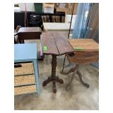 VINTAGE DROP LEAF LAMP / ACCENT TABLE VINTAGE DROP LEAF LAMP / ACCENT TABLE