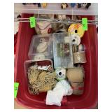 LARGE BIN OF RIBBON LARGE BIN OF RIBBON