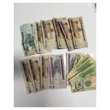 153 SAUDI RIYALS $40 US CURRENCY 153 SAUDI RIYALS $40 US CURRENCY