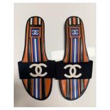 CHANEL DESIGNER SANDALS SIZE 39 CHANEL DESIGNER SANDALS SIZE 39