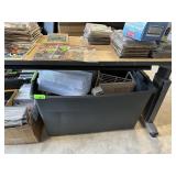 LARGE BIN OF MIXED STORAGE ITEMS LARGE BIN OF MIXED STORAGE ITEMS