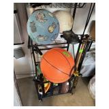 LOT OF BALLS & MISC NOT BASEBALL BATS LOT OF BALLS & MISC NOT BASEBALL BATS