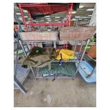 METAL SHELF UNIT NO CONTENTS METAL SHELF UNIT NO CONTENTS