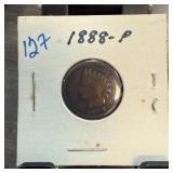 1888 INDIAN HEAD PENNY CENT