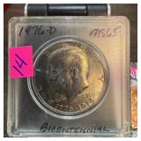 1976-D UNC BICENTENNIAL JFK HALF DOLLAR