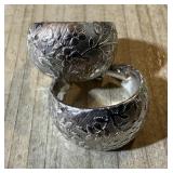 VINTAGE L.H. SEGAL HOOP EARRINGS