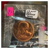 US MINT ORIGINAL PACKING BRONZE
