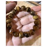 TIGERS EYE BEADED BRACELET