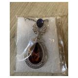 VERY NICE DROP PENDANT NECKLACE NEW