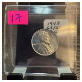 1943 STEEL WHEAT PENNY CENT HIGH GRADE