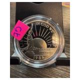 1986 PROOF CLAD LIBERTY HALF DOLLAR