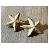 VINTAGE SARAH COVENTRY STARFISH EARRINGS