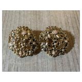 VINTAGE FLORAL EARRINGS