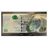 2008 BAHAMAS $1 CURRENCY NOTE HIGH GRADE