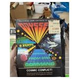 VTG ODYSSEY 2 VIDEO GAME W BOX COSMIC CONFLICT