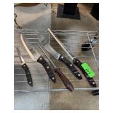 LOT OF NICE SALADMASTER KNIVES