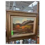 ORIGINAL PAINTING OIL ON CANVAS SIGNED IMOGENE