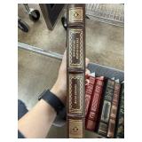FRANKLIN MINT GILT BOOK THE RED BADGE OF COURAGE