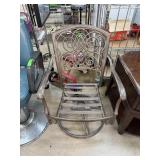 METAL PATIO CHAIR
