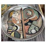 ALEXANDER KALIFANO CHARGER IN STYLE OF PICASSO