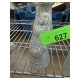 SIGNED ISABEL BLOOM SCULPTURE GIRL W FLOWERS