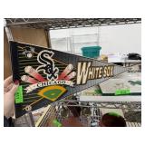 BASEBALL PENANT WHITE SOX