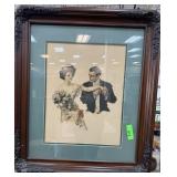 FABULOUS VINTAGE PRINT HOWARD CHANDLER CHRISTY