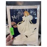 TOULOUSE LAUTREC "MAY" MILTON PRINT