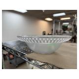 VINTAGE IRIDESCENT GLASS BOWL