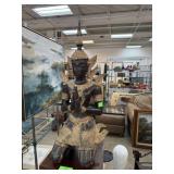 LARGE GILT BRONZE THEPPANOM SCULPTURE