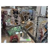 LARGE ALUMINUM TREE SCULPTURE