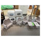 LOT OF DOLLHOUSE PATIO FURNITURE