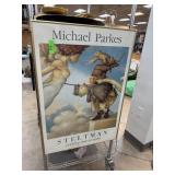 FRAMED MICHAEL PARKES STELTMAN POSTER
