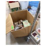 BOX OF AS IS & MIXED DOLL FURNITURE + 2 NEW