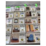 LOT OF 5 BOXES NEW OLD STOCK DOLL FURNITURE