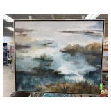 OIL ON CANVAS PAINTING J CROWELL