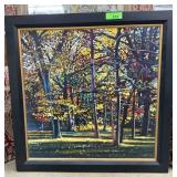 ORIGINAL ACRYLIC PAINTING MICHELLE COURIER LISTED