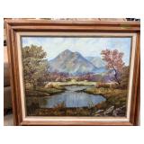 ORIGINAL PAINTING SIGNED L ROBERTS