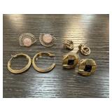 4 PAIRS OF EARRINGS 4 PAIRS OF EARRINGS
