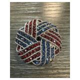 VINTAGE TRIFARI BROOCH PIN VINTAGE TRIFARI BROOCH PIN