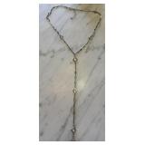 WHITE HOUSE BLACK MARKET CLEAVAGE NECKLACE WHITE HOUSE BLACK MARKET CLEAVAGE NECKLACE