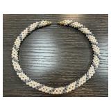 14K GOLD & PEARL NECKLACE 14K GOLD & PEARL NECKLACE