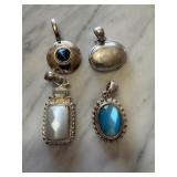 4PC PENDANT LOT 4PC PENDANT LOT