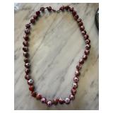 CLOISONNE BEADED NECKLACE CLOISONNE BEADED NECKLACE