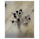 STERLING SILVER TREE / BRANCH PIN STERLING SILVER TREE / BRANCH PIN
