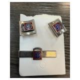 AIRBORNE TIE CLASP CUFFLINKS / TIE CLASP AIRBORNE TIE CLASP CUFFLINKS / TIE CLASP