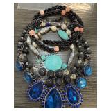 LOT OF 4 NECKLACES LOT OF 4 NECKLACES