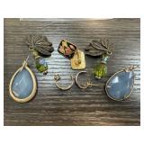 LOT OF 4 PAIRS OF EARRINGS LOT OF 4 PAIRS OF EARRINGS