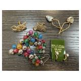 4 PAIRS MIXED EARRINGS 4 PAIRS MIXED EARRINGS
